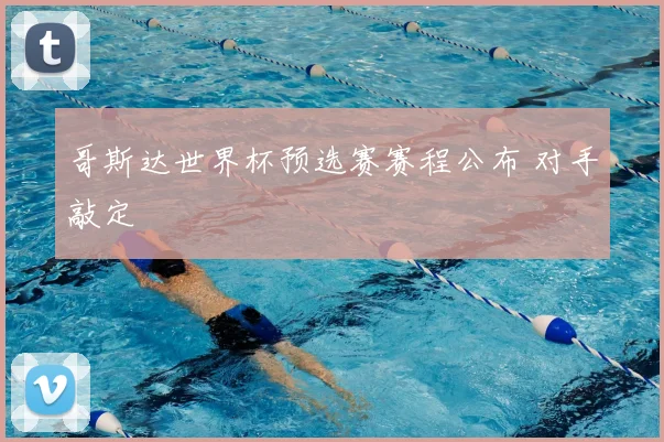 哥斯达世界杯预选赛赛程公布 对手敲定